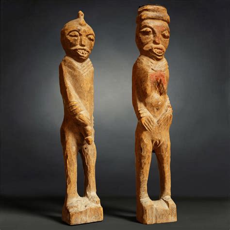 Pareja de esculturas primitivas 2 Modelo 3D $22 - .obj - Free3D