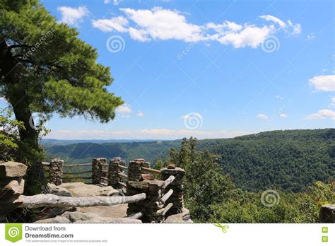 Coopers Rock State Forest stock photo. Image of clouds - 74028832