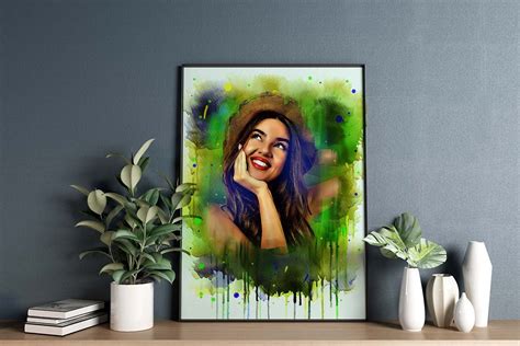 Artistic Watercolor Painting Effect - Design Cuts