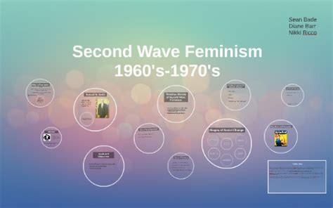 Second Wave Feminism 1960's-1970's by Diane Barr on Prezi