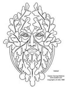 Free Wood Spirit Patterns - Bing Images | Pyrography patterns, Wood spirit, Green man