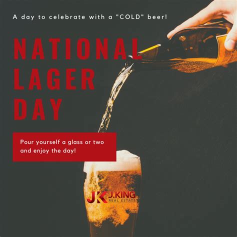 National Lager Day