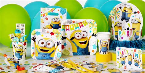 Despicable Me Minions Party Supplies - Minions Birthday Ideas - Party City