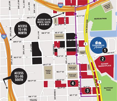 American Airlines Arena Parking Guide: Tips, Deals, Maps | SPG