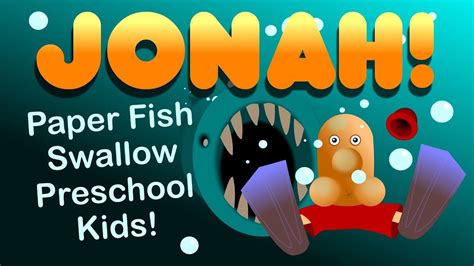 Jonah and the Big Fish - A hilarious Preschool learning activity ...