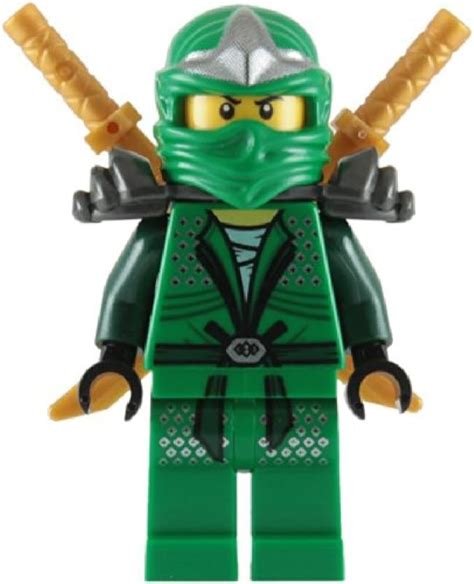 Amazon.com: Lloyd ZX (Green Ninja) with Dual Gold Swords - LEGO Ninjago : Toys & Games