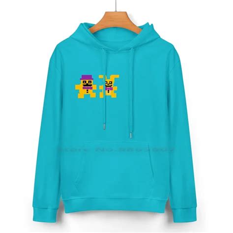 Fredbear And Springbonnie Hoodies FNAF Pixel Characters Hoodies | FNAF Plush