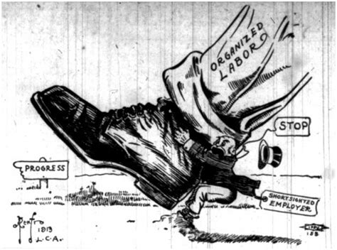 File:Political Cartoon -- Organized Labor Progress Seattle Union Record ...