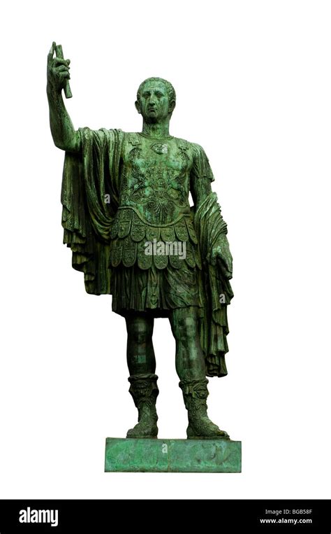 Bronze statue roman emperor nerva hi-res stock photography and images ...