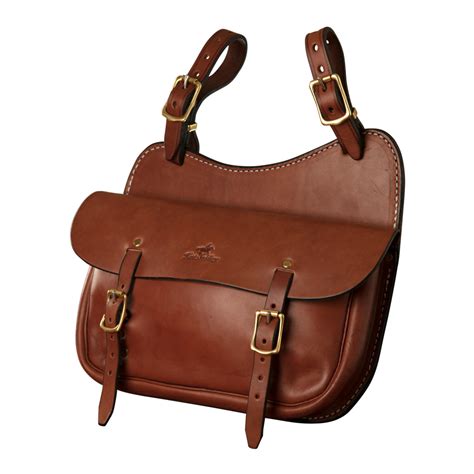 Saddle Bag, Solid Leather, Large Size at Kent Saddlery from $272.00