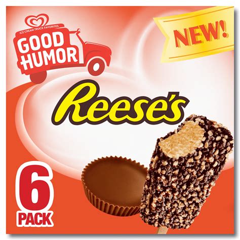 Good Humor Dessert Bar Reese's Bar 6 ct - Walmart.com - Walmart.com