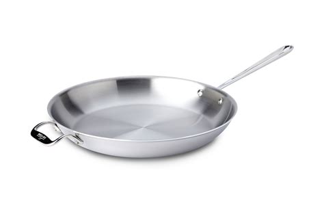 All-Clad Stainless Steel 14-in Frying Pan Skillet | MetroKitchen