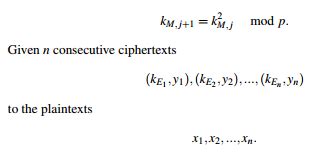 (Solved) - Given an Elgamal encryption scheme with public parameters kpub =... - (1 Answer ...