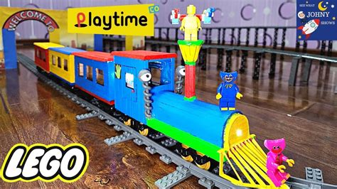 REAL WORKING POPPY PLAYTIME CHAPTER 2 TRAIN MOTORIZED LEGO POPPY ...