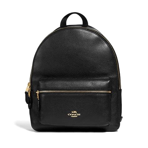 Coach Medium Charlie Backpack Black - Averand