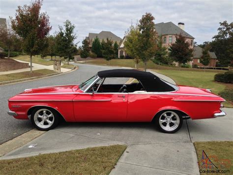 Very Rare 1962 Plymouth Sport Fury Convertible