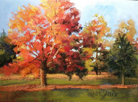 Catherine Mix ~ Watercolor and Pastel Artist: Intermediate pastel over watercolor: Three ...