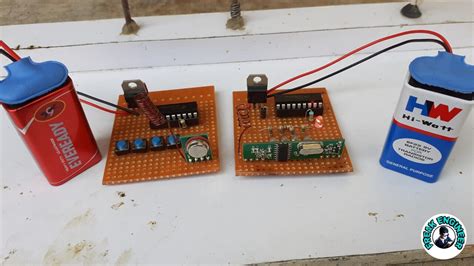 433MHz RF Transmitter and Receiver Circuit » Freak Engineer