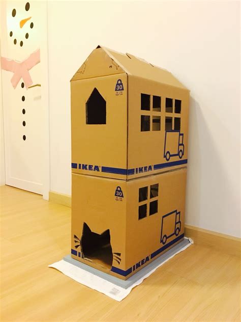 Diy Cat Condo Cardboard - Best Idea DIY