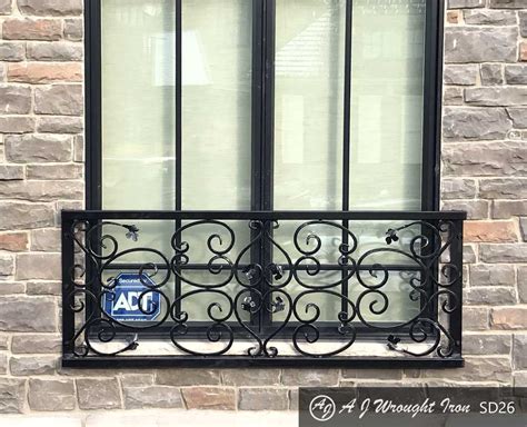 Decorative Iron Window Security Bars | Shelly Lighting