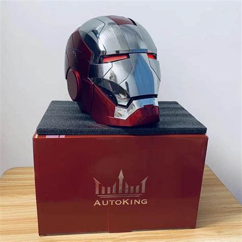 Mark 5 Iron Man Helmet 1:1 Replica - Marvel Official