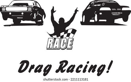 Car Race Drag Racing Design Layout Stock Vector (Royalty Free) 2211113181 | Shutterstock