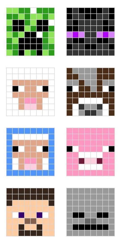 Minecraft Pixel Art Ideas Criações Fácil / Anime / Pokemon / Game ...