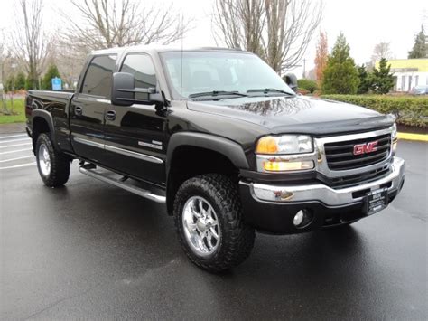 2006 GMC Sierra 2500 DURAMAX LBZ SLT 4WD CREW CAB DIESEL