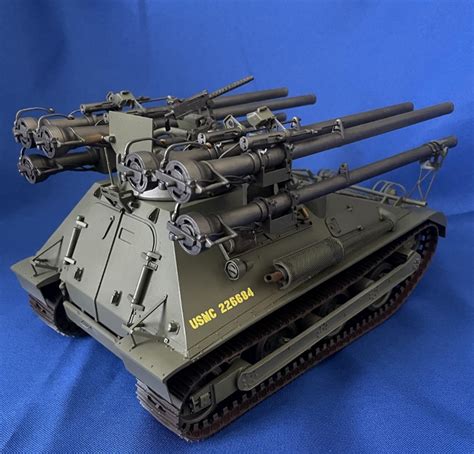 AMPS Reviews - Takom- M50A1 Ontos with Interior # 1019 - Armor Modeling & Preservation Society