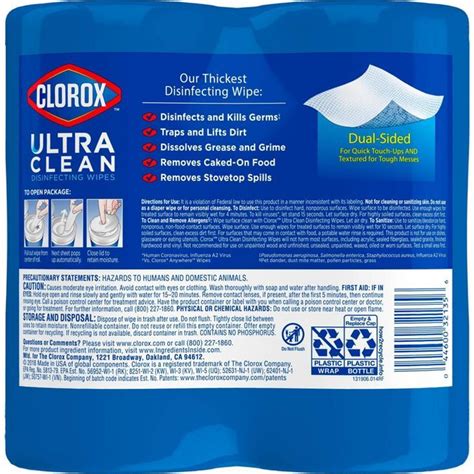 Clorox Ultra Clean Disinfecting Wipes - Lemon Twist & Fresh Breeze - 70ct Each/2pk in 2020 ...