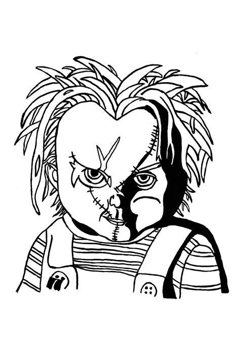 Coloriage Clown Qui Fait Peur - Dessin De Clown Qui Fait Peur Facile ...