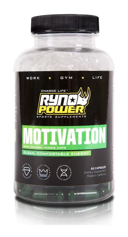 Ryno Power Motivation Capsules - RevZilla