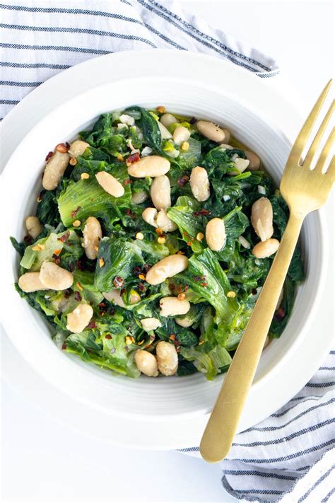 4-Ingredient Escarole and Beans - Pina Bresciani