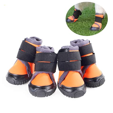 Breathable Dog Hiking Shoes dog boots for Hot & Sharp Pavement Pet Paws ...