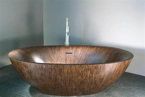 Wooden Bathtubs for Modern Interior Design and Luxury Bathrooms