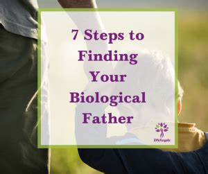 7 Steps To Finding Biological Father - DNAngels - Search Angels