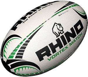 Rhino Rugby Vortex Club Level Match Rugby Ball - Playground Equipment ...