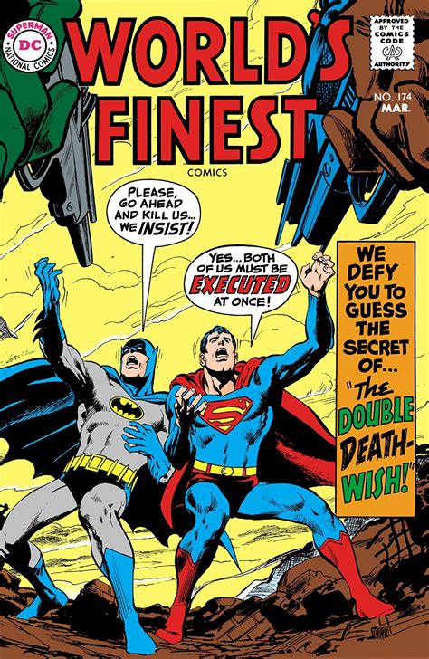 World's Finest Comics (1941-1986) #174 Dc Comic Books, Comic Book Covers, Comic Book Characters ...