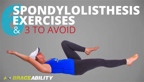 6 Best Spondylolisthesis Exercises and 3 To Avoid