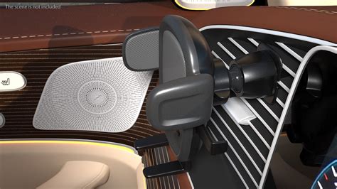 IOttie Easy One Touch 5 Air Vent Car Mount Phone Holder 3D Model $24 - .3ds .blend .c4d .fbx ...