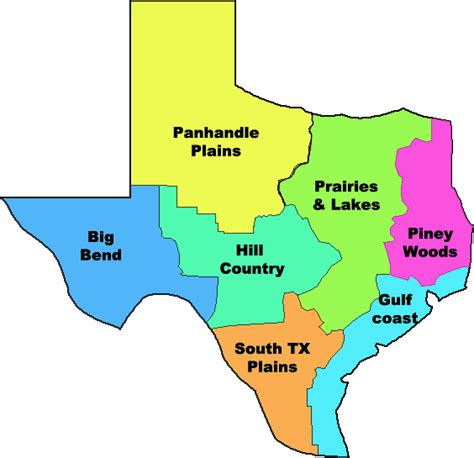 Texas Map Cities Regions And Points Of Interest Texas - vrogue.co