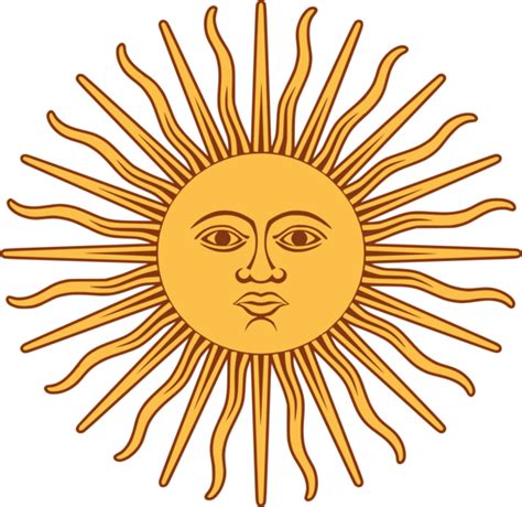 argentina flag sun - Clip Art Library