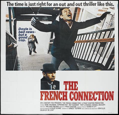 The French Connection (1971) | Thriller film, Thriller, Go to the cinema