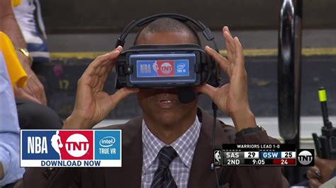 Courtside with NBA on TNT VR Powered by Intel True VR - YouTube