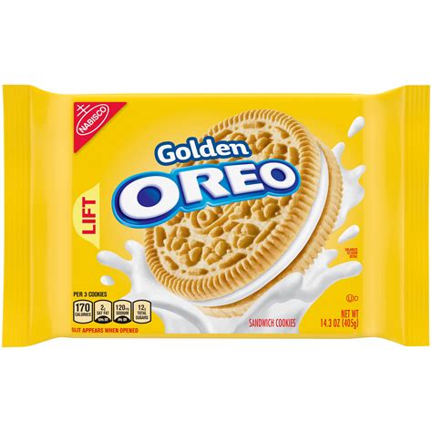 Nabisco Oreo Golden Sandwich Cookies, 14.3 Oz. - Walmart.com