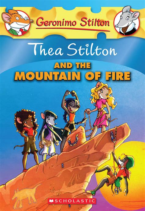 Thea Stilton and the Mountain of Fire by Thea Stilton – Young Llama Reader