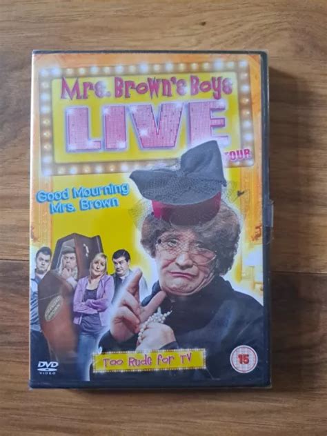 MRS BROWN'S BOYS Live Tour - Good Mourning Mrs Brown (DVD, 2012) £0.99 - PicClick UK