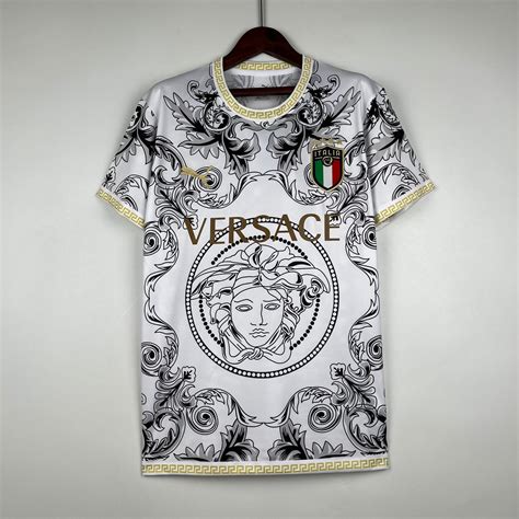 Italy x Versace 2022 White Special Kit – OLDFOOTBALLFASHION