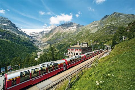 Bernina Express Train Route