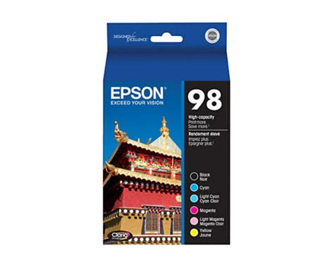 Epson Artisan 837 6-Color Inks Combo Pack (OEM) - QuikShip Toner